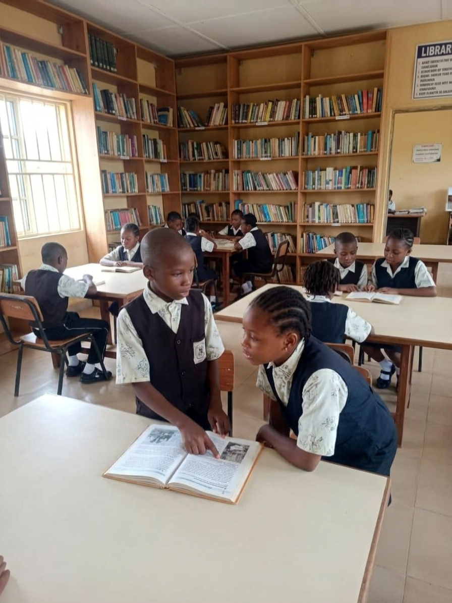 Students in class