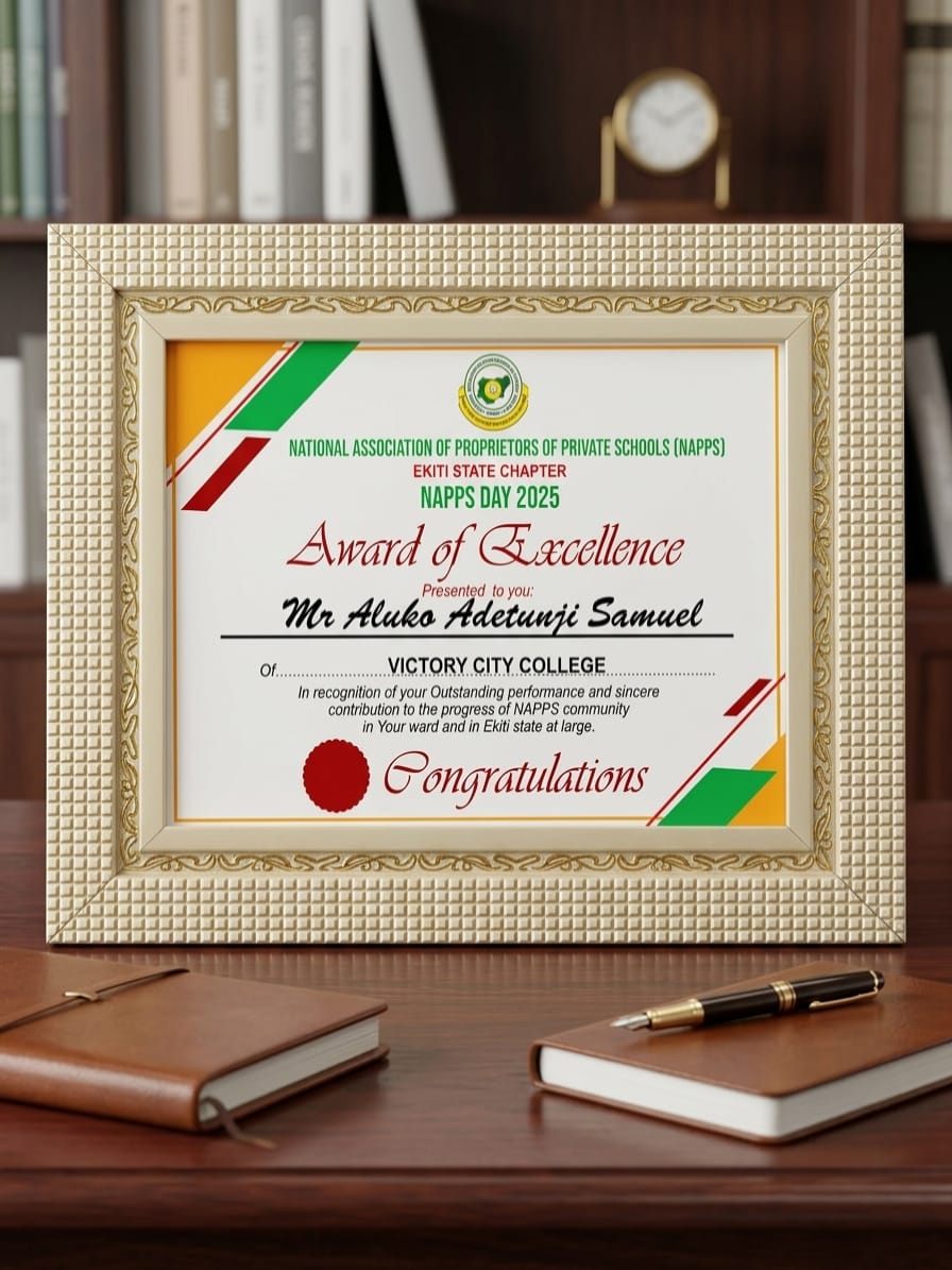 NAPPS Day 2025 Award of Excellence, Ekiti State Chapter